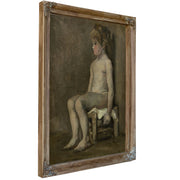 Nude Girl Seated By Vincent van Gogh