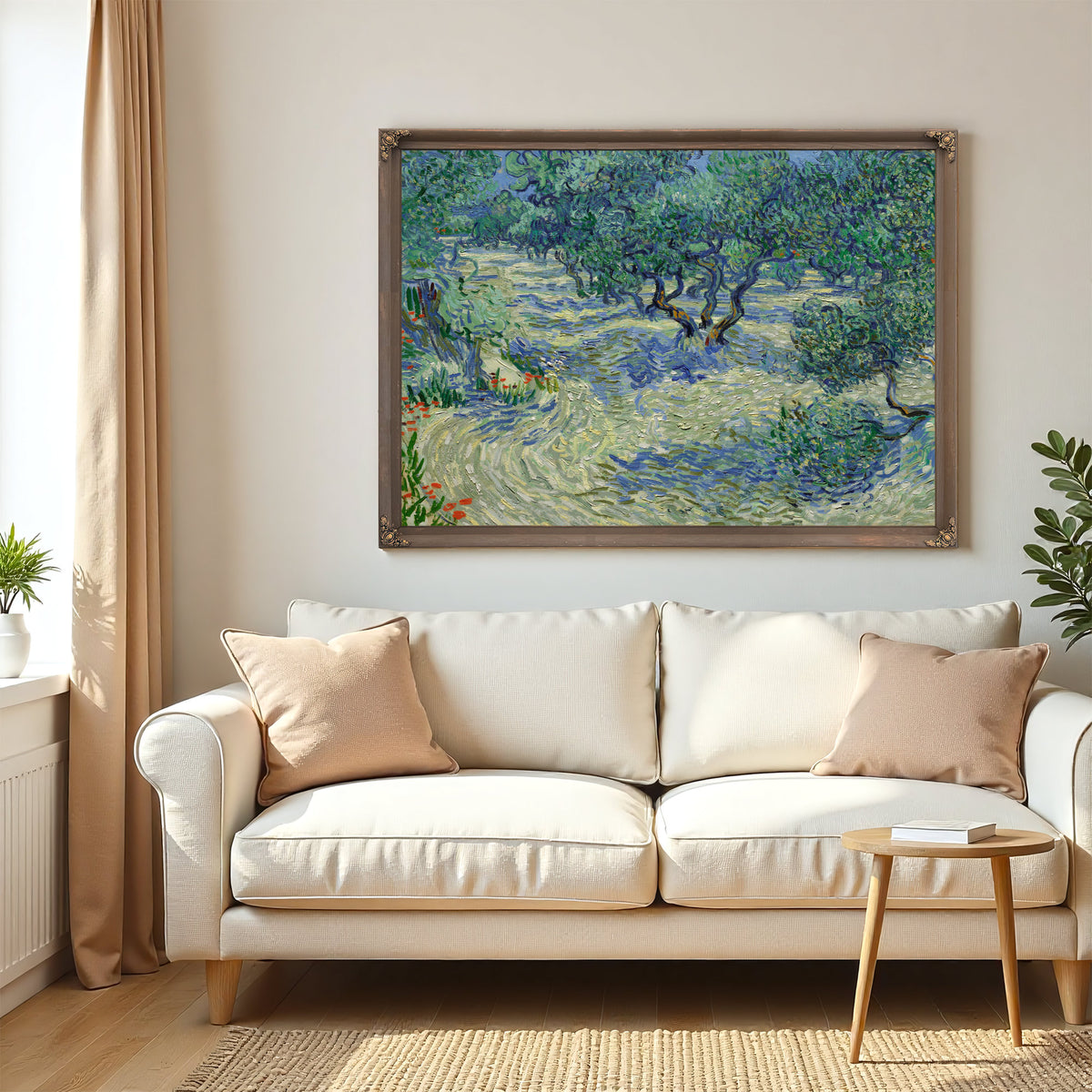 Olive Orchard By Vincent van Gogh