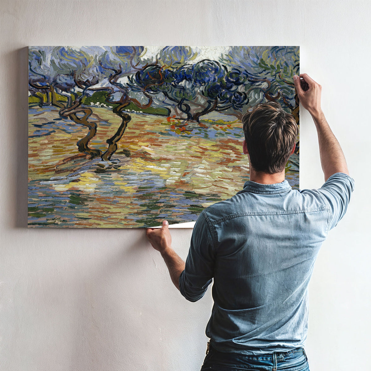 Olive Trees By Vincent van Gogh