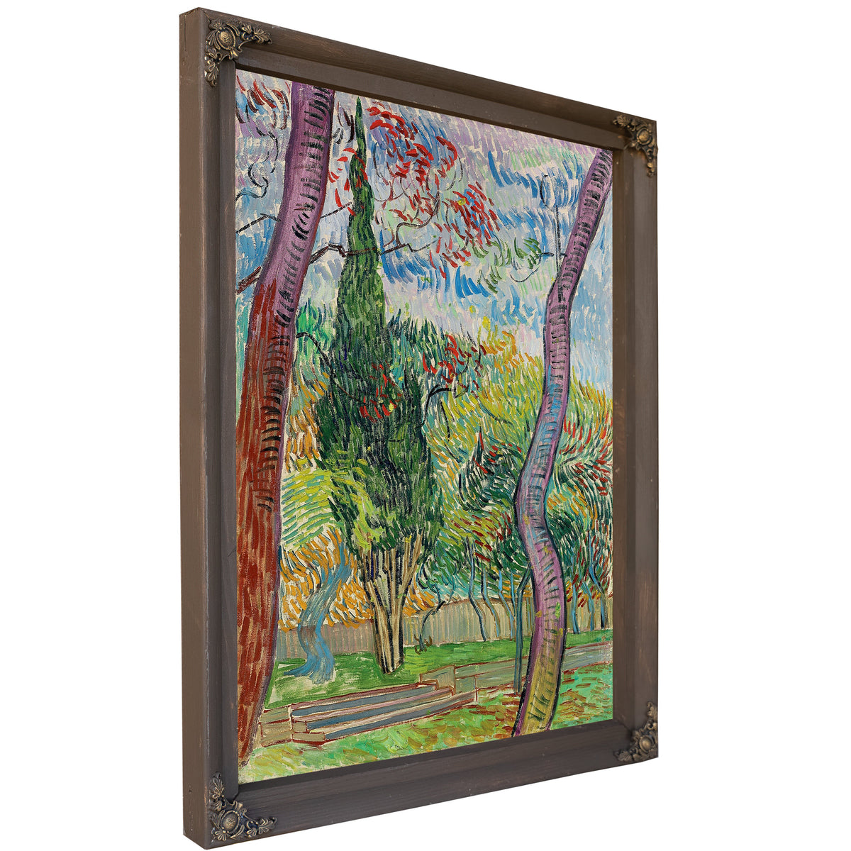 Parc de Lhopital Saint Paul 1889 By Vincent van Gogh
