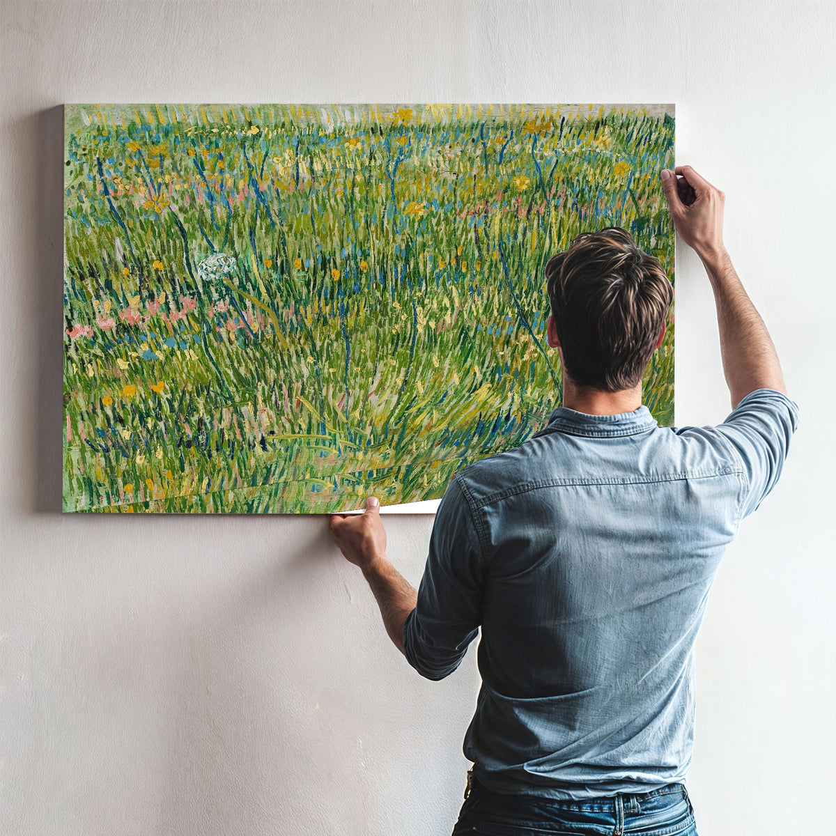 Patch Grass 1887 By Vincent van Gogh