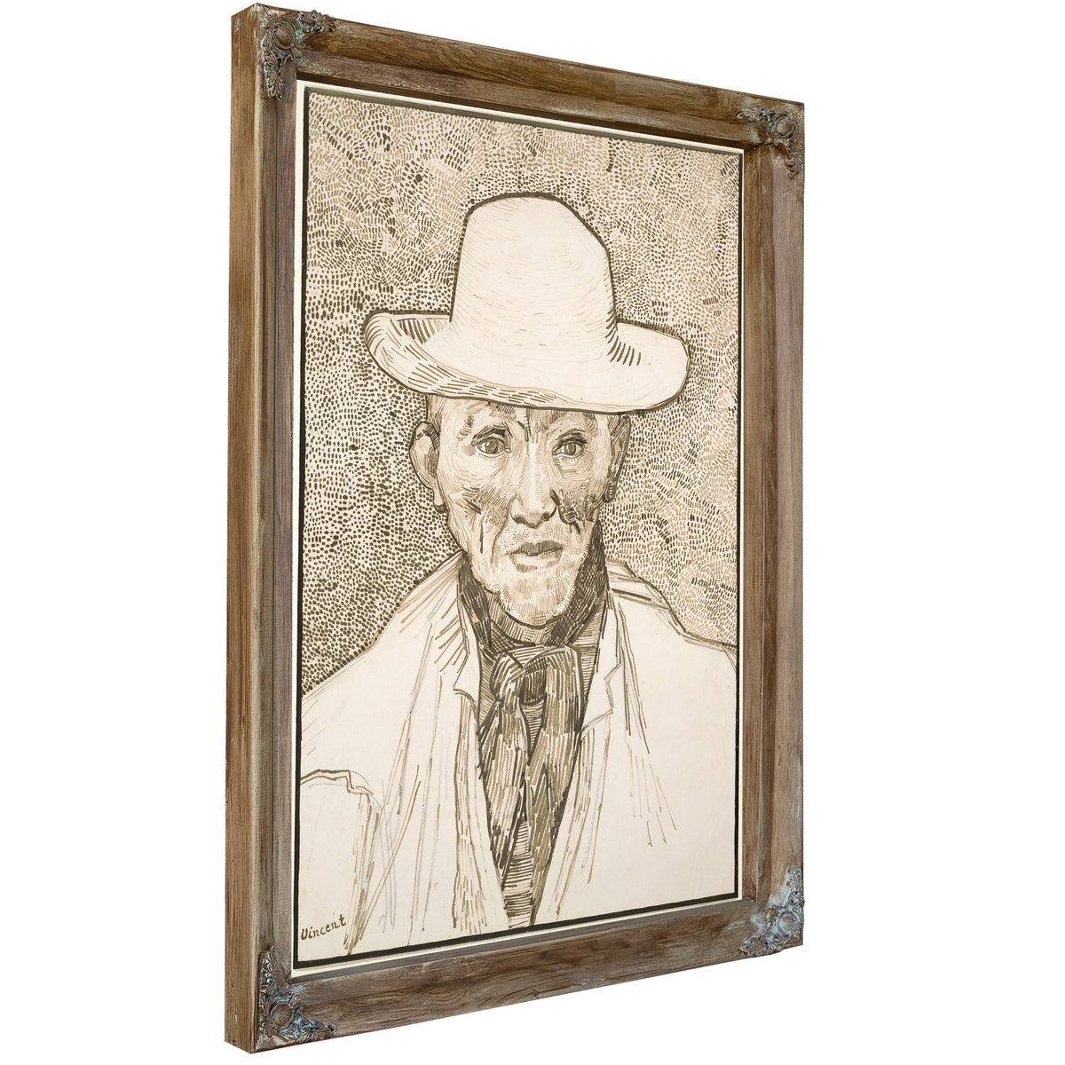 Peasant the Camargue 1888 By Vincent van Gogh