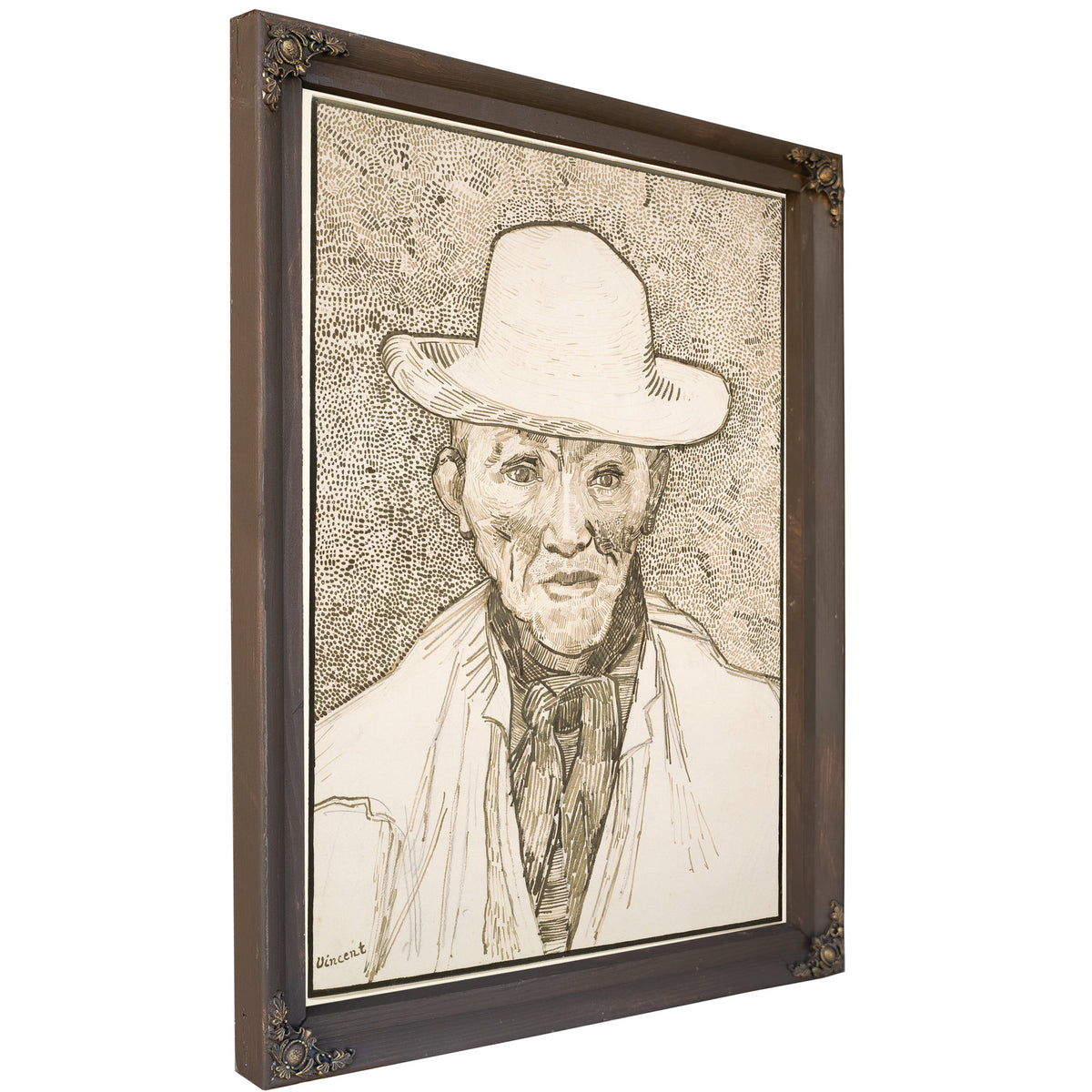 Peasant the Camargue 1888 By Vincent van Gogh