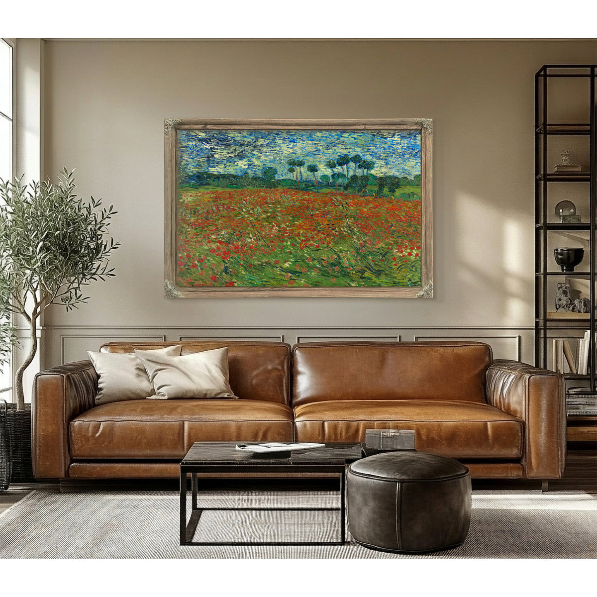 Poppy Field By Vincent van Gogh