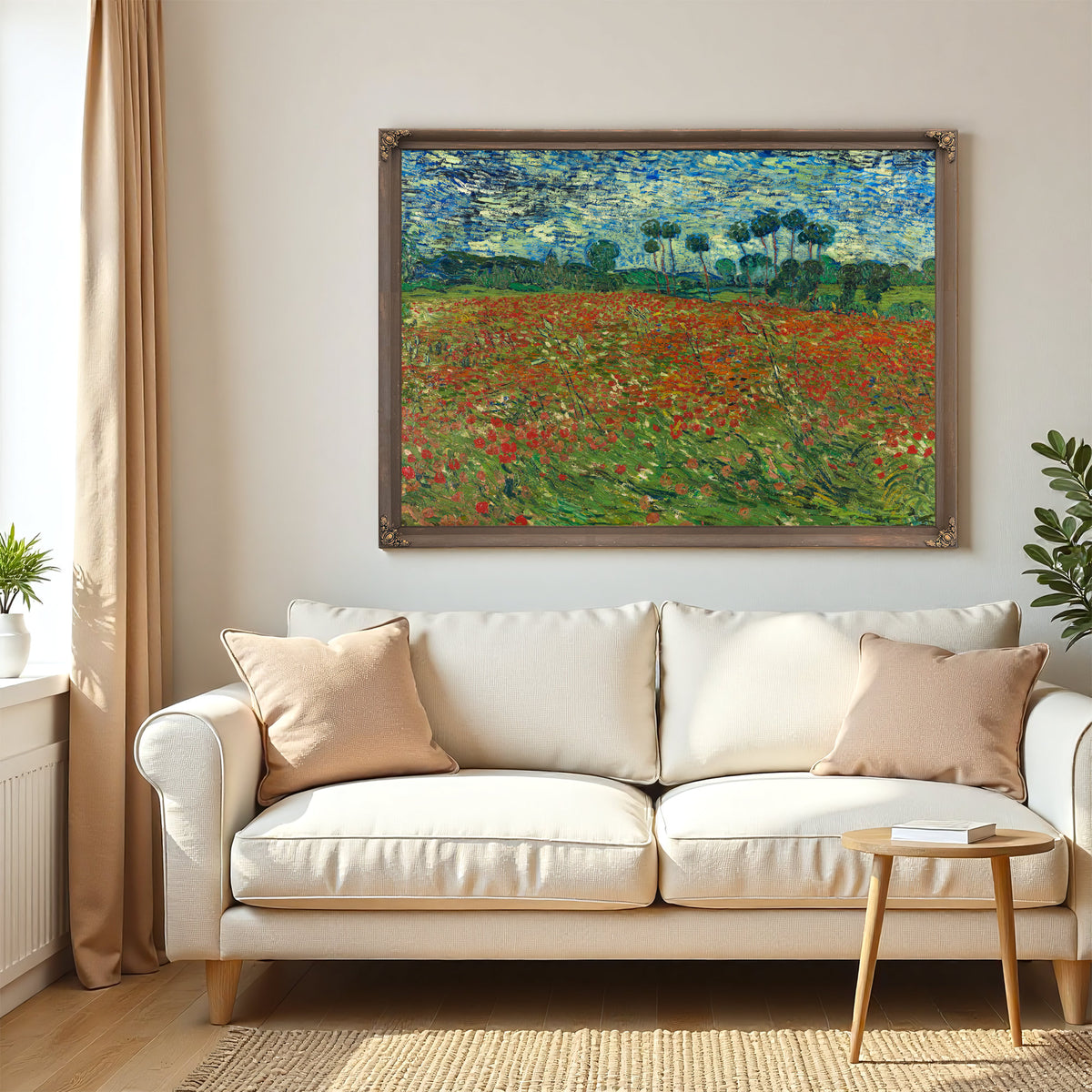 Poppy Field By Vincent van Gogh