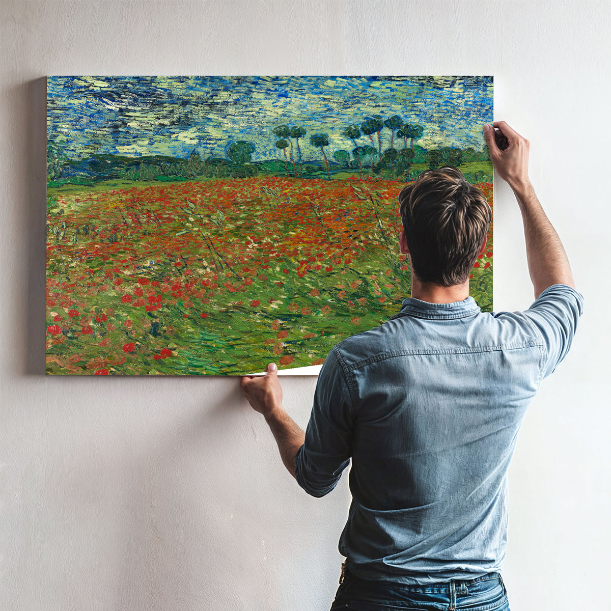 Poppy Field By Vincent van Gogh