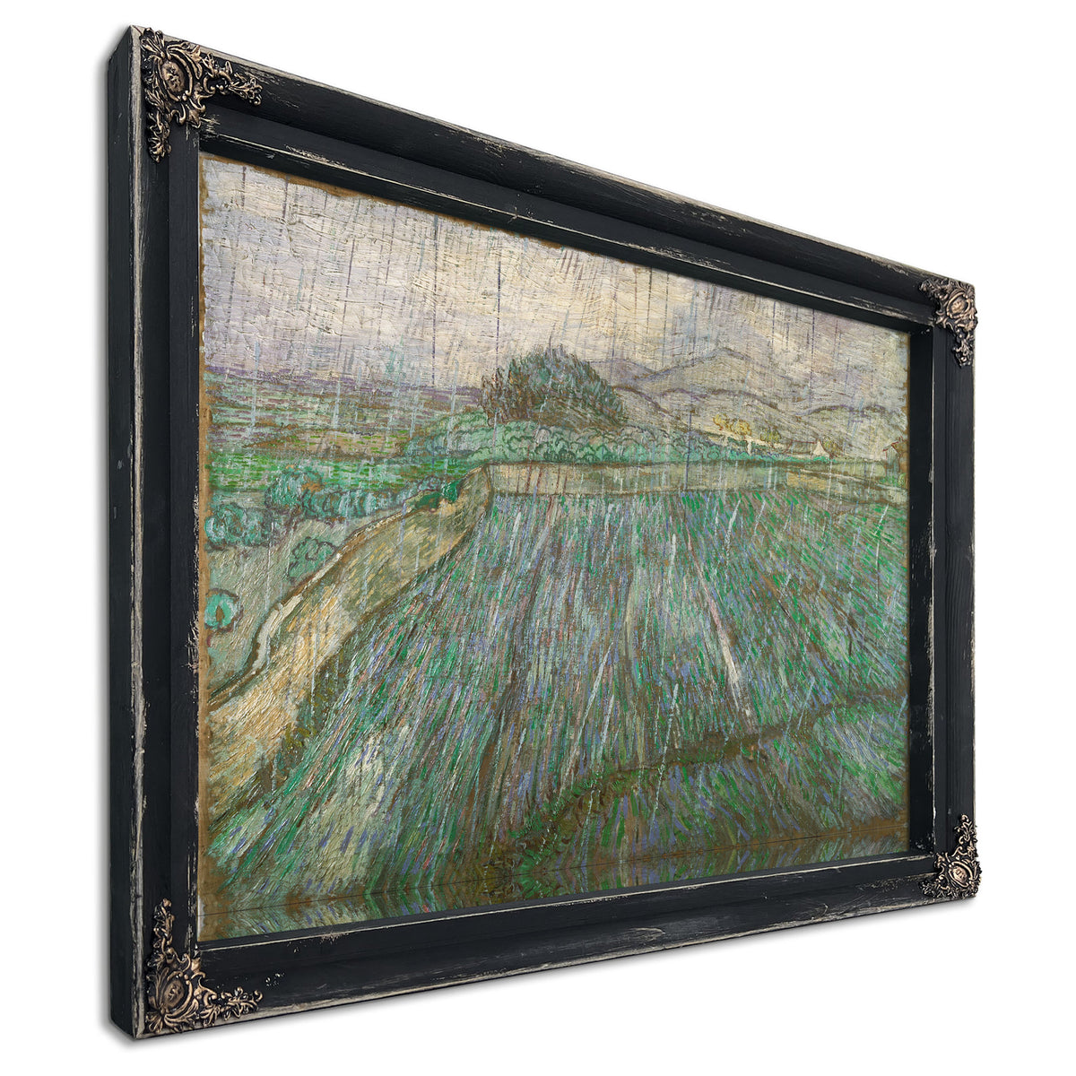 Rain By Vincent van Gogh