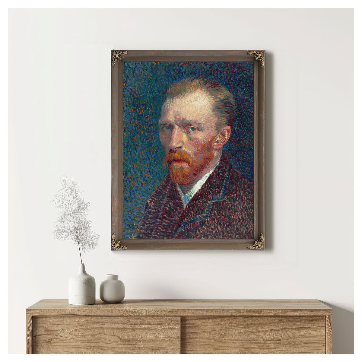 Self Portrait 1887 03 By Vincent van Gogh