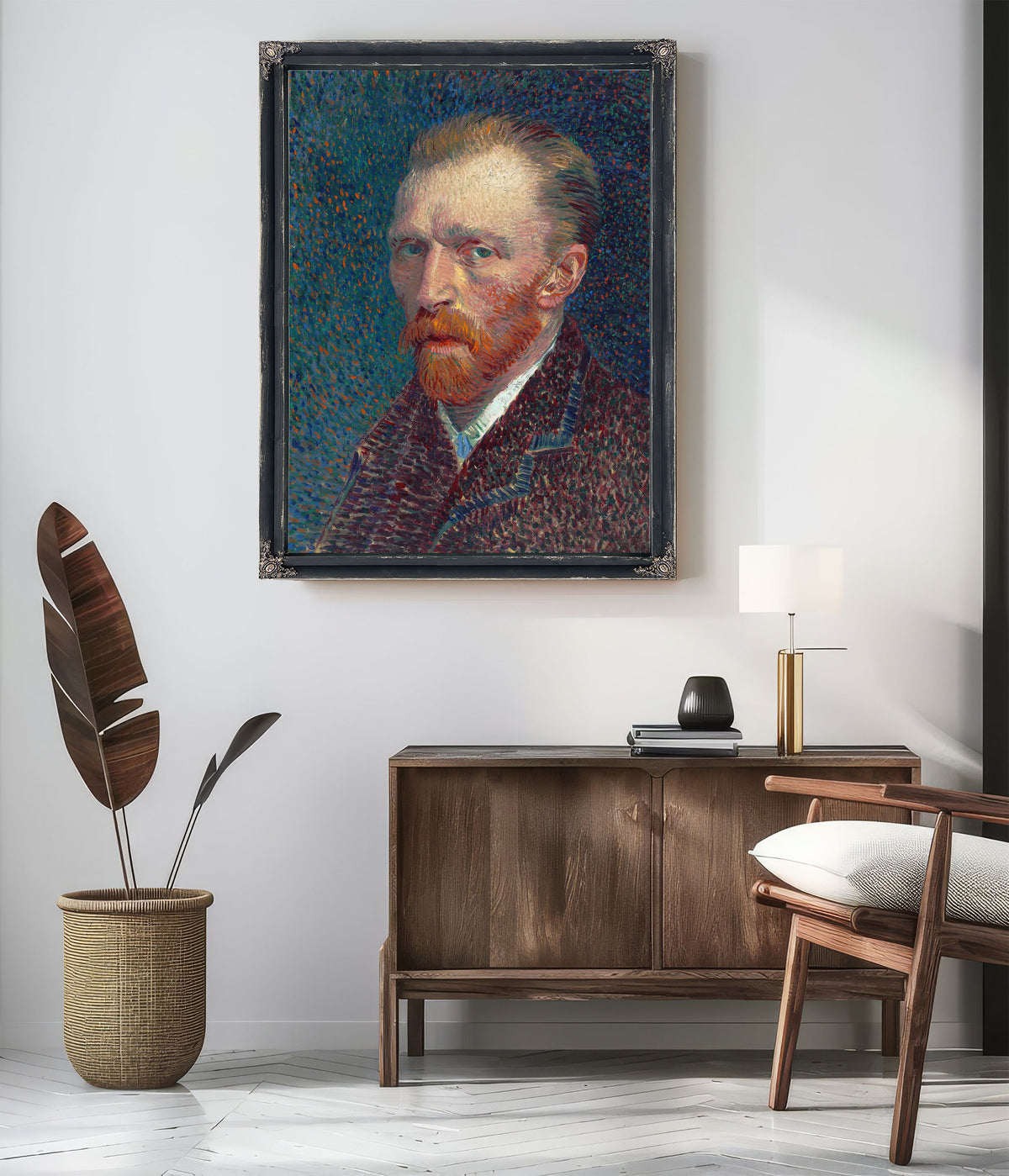 Self Portrait 1887 03 By Vincent van Gogh