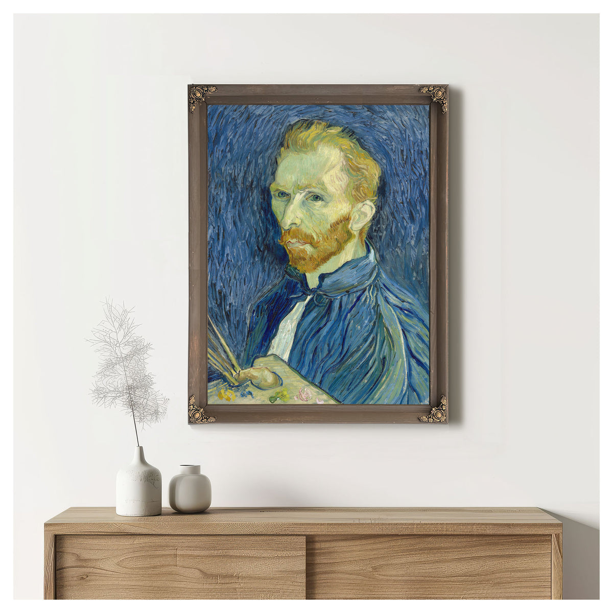 Self Portrait 1889 By Vincent van Gogh