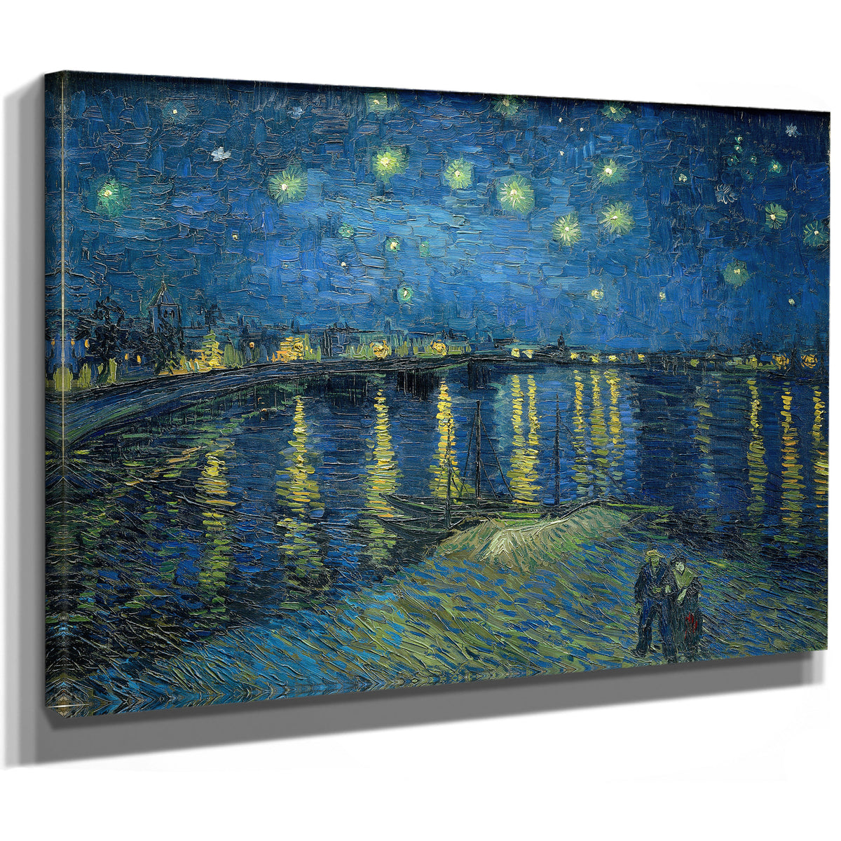 Starry Night Over Rhone 1888 By Vincent van Gogh