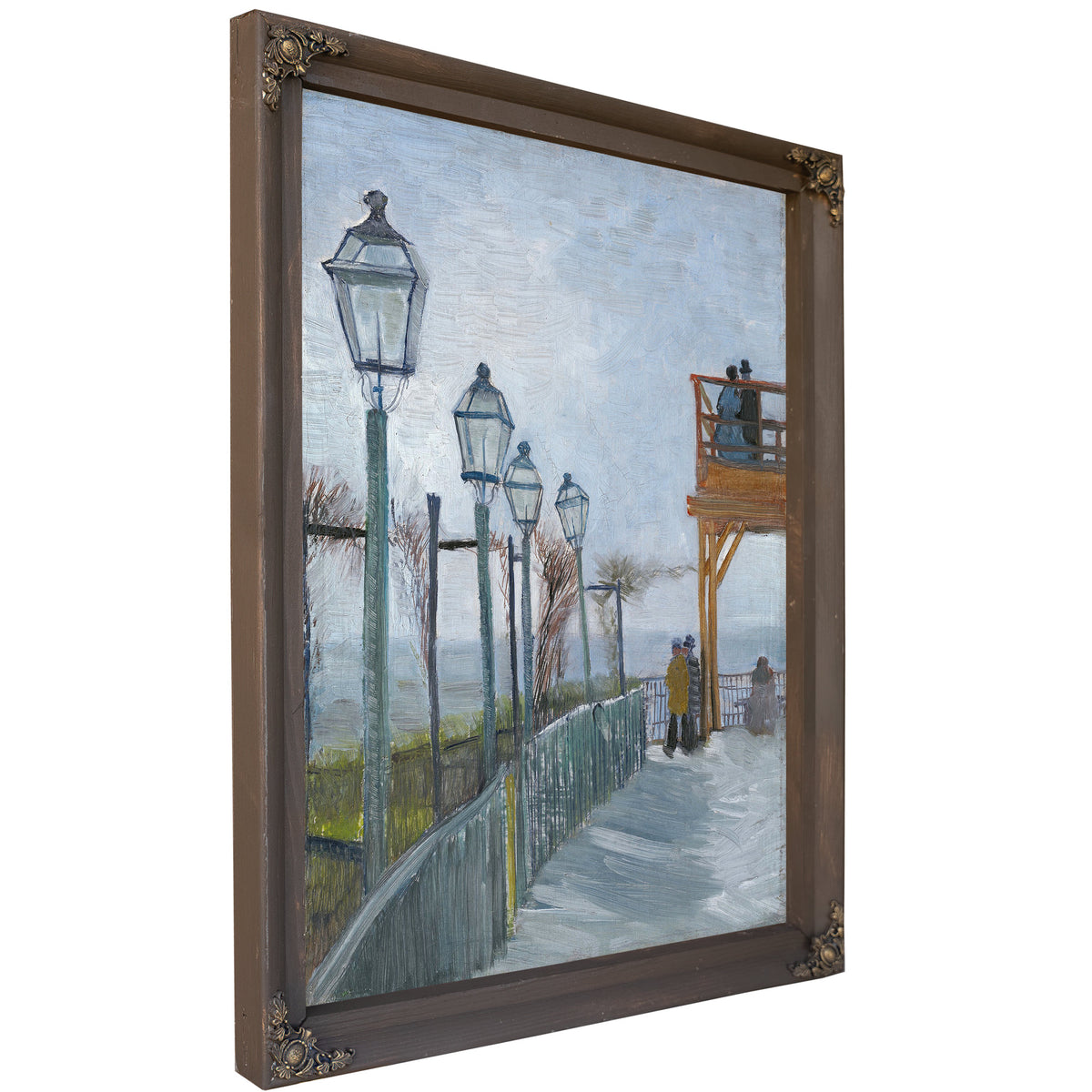 Terrace Observation Deck the Moulin de By Vincent van Gogh