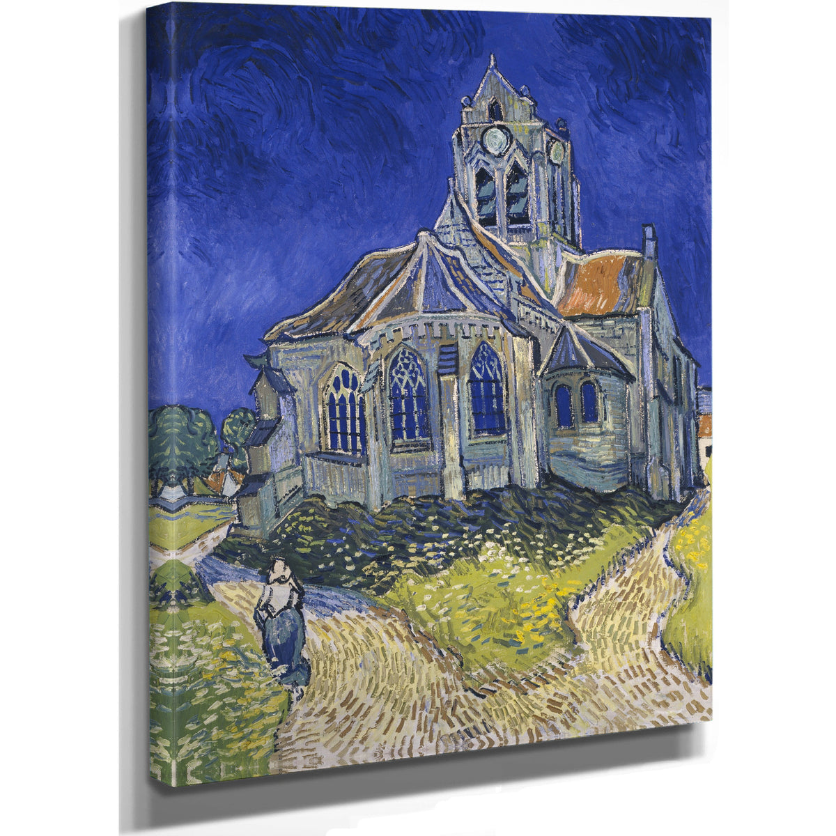The Church Auvers Sur Oise View the By Vincent van Gogh