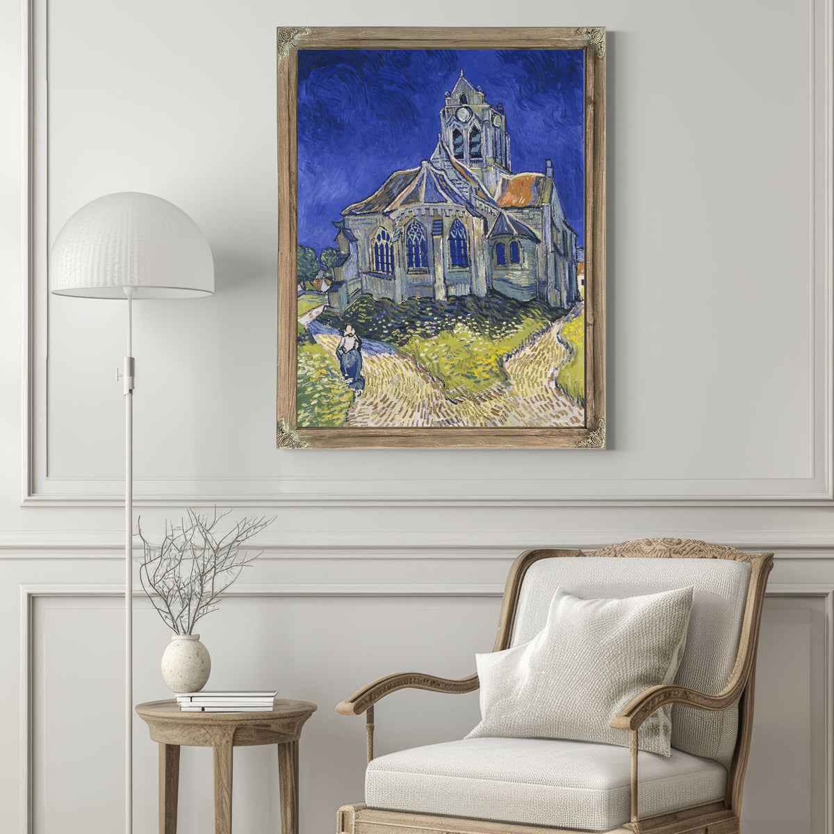 The Church Auvers Sur Oise View the By Vincent van Gogh
