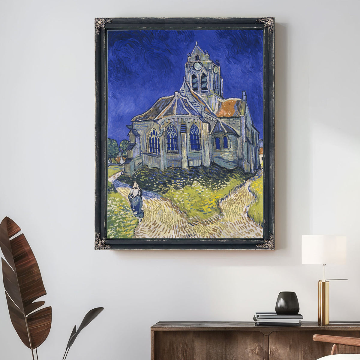 The Church Auvers Sur Oise View the By Vincent van Gogh