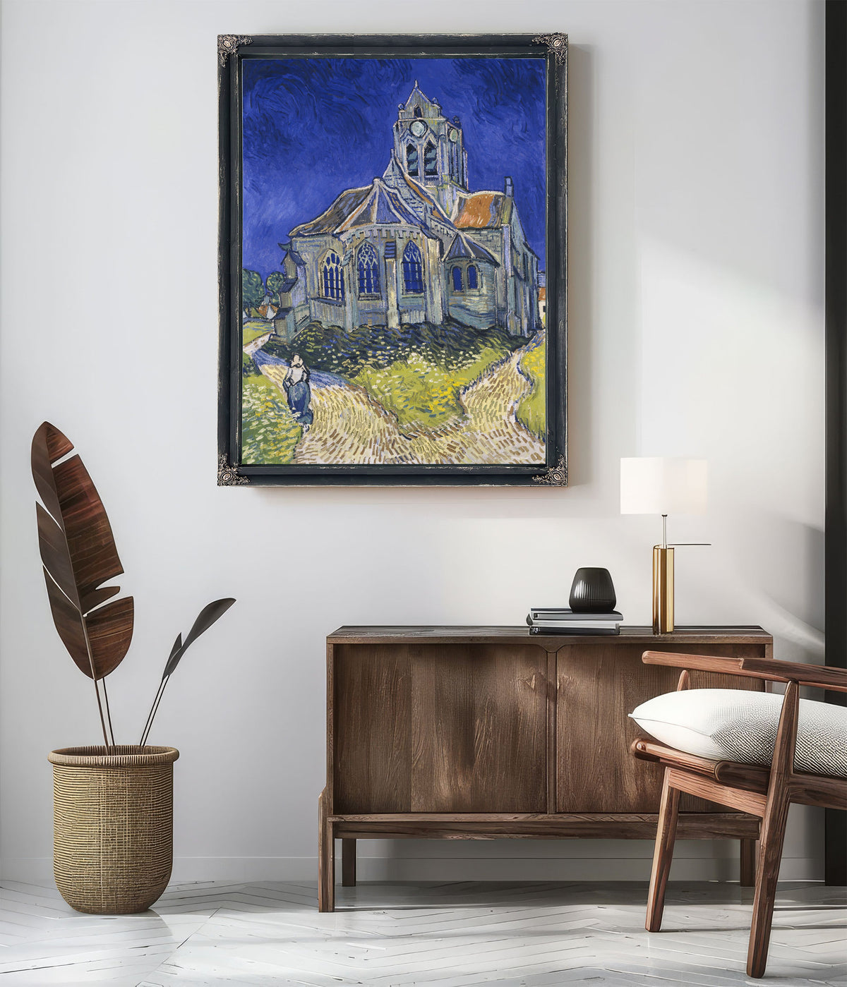 The Church Auvers Sur Oise View the By Vincent van Gogh