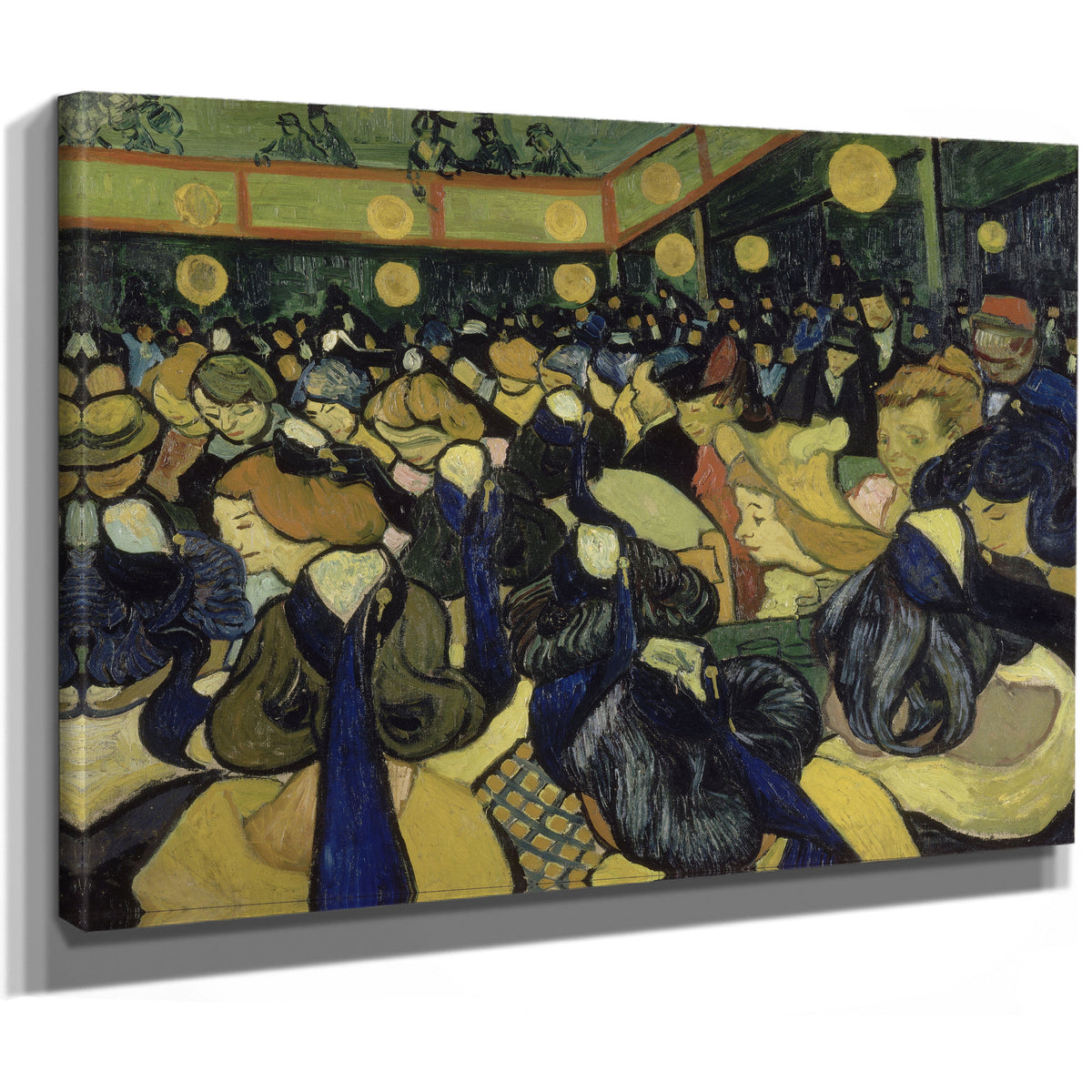 The Dance Hall Arles 1888 By Vincent van Gogh