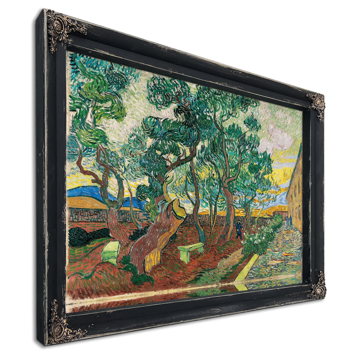The Garden Saint Paul Hospital 1889 By Vincent van Gogh