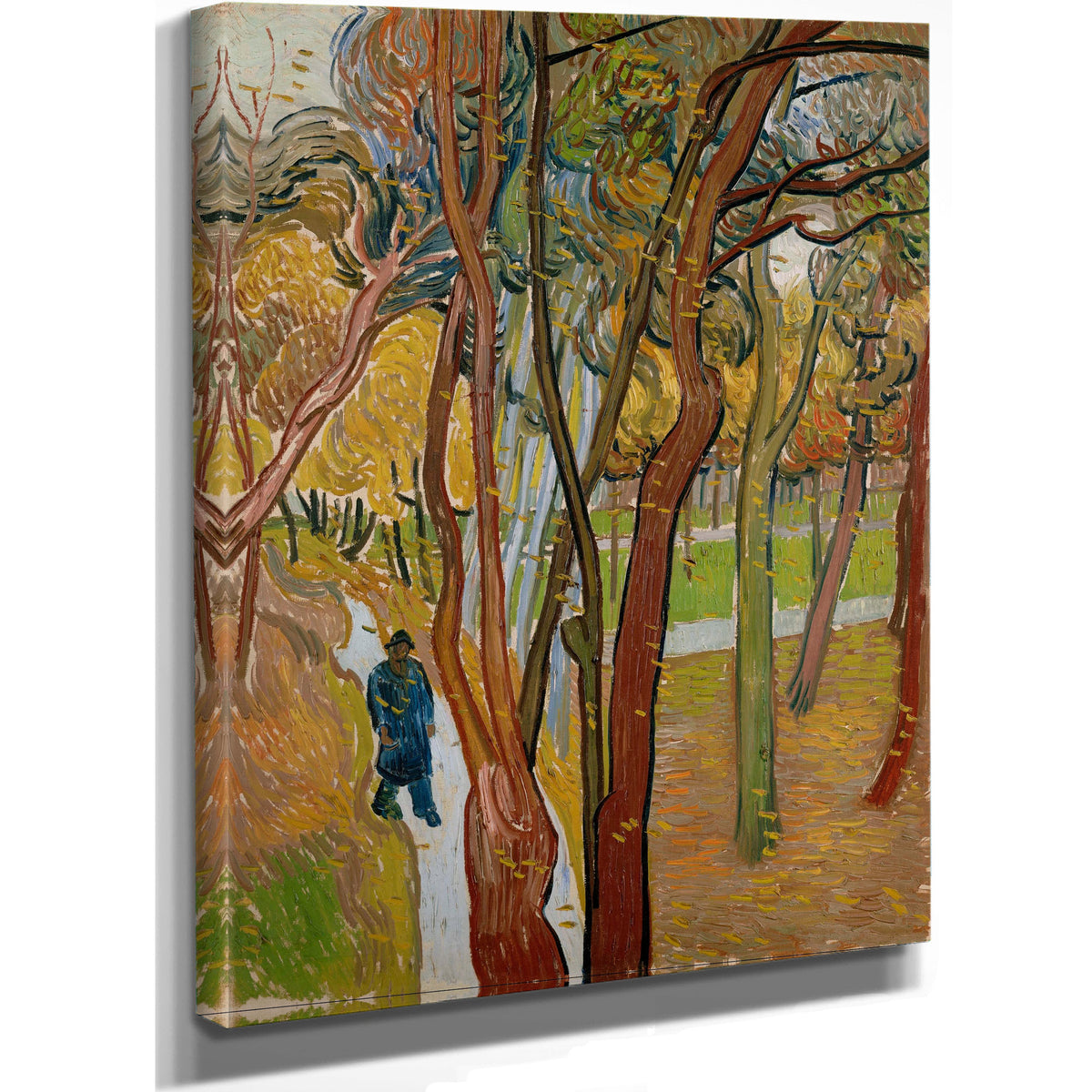 The Garden Saint Pauls Hospital Fall By Vincent van Gogh