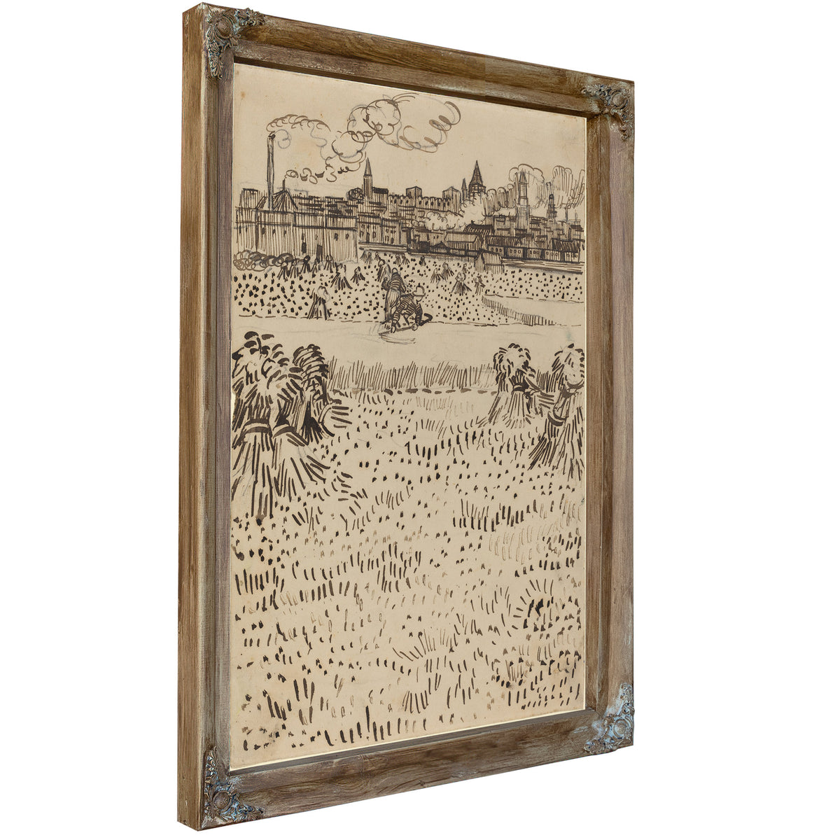 The Harvest 1888 By Vincent van Gogh