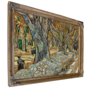 The Large Plane Trees Road Menders By Vincent van Gogh