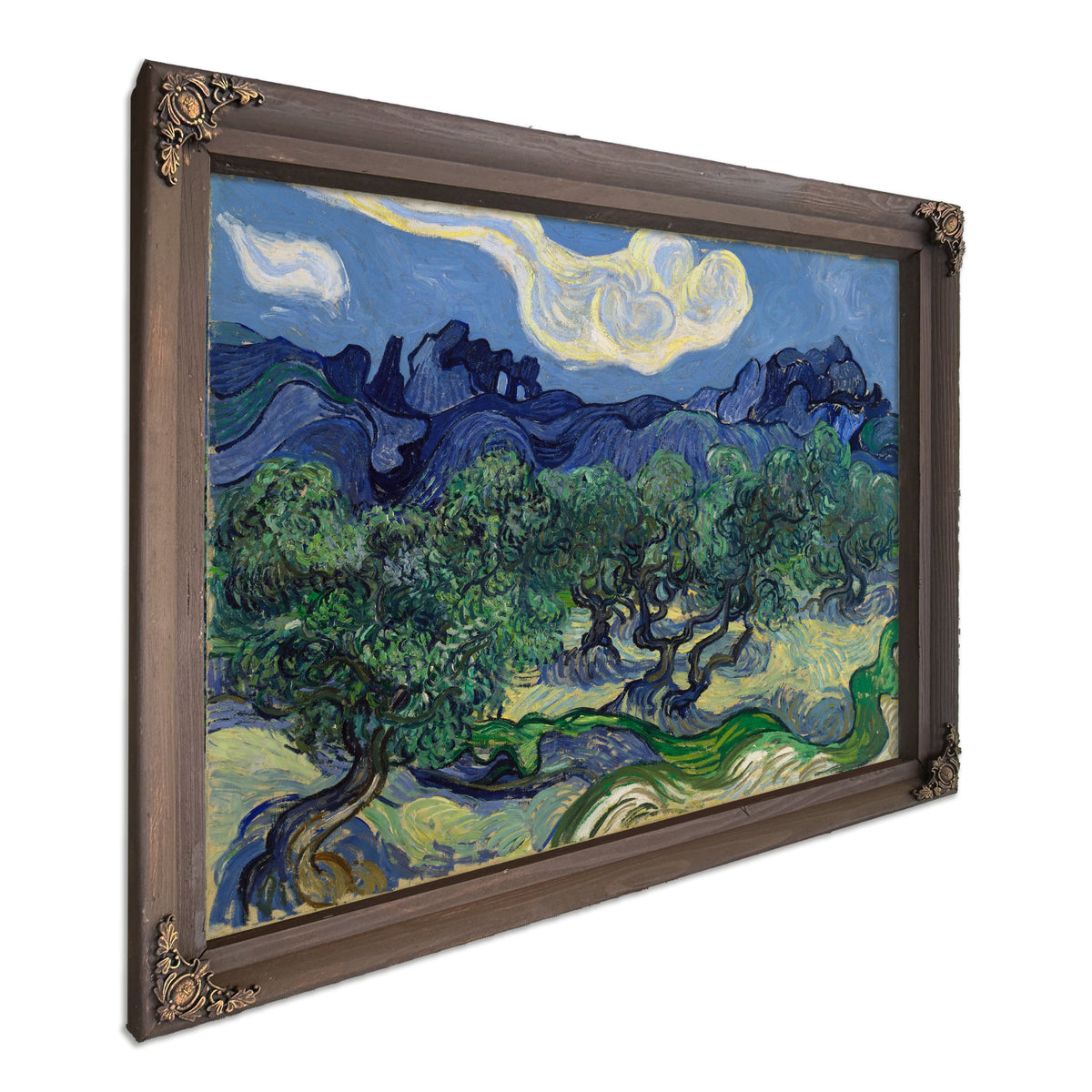The Olive Trees 1889 By Vincent van Gogh