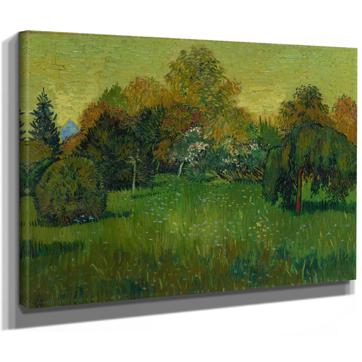 The Poets Garden 1888 By Vincent van Gogh