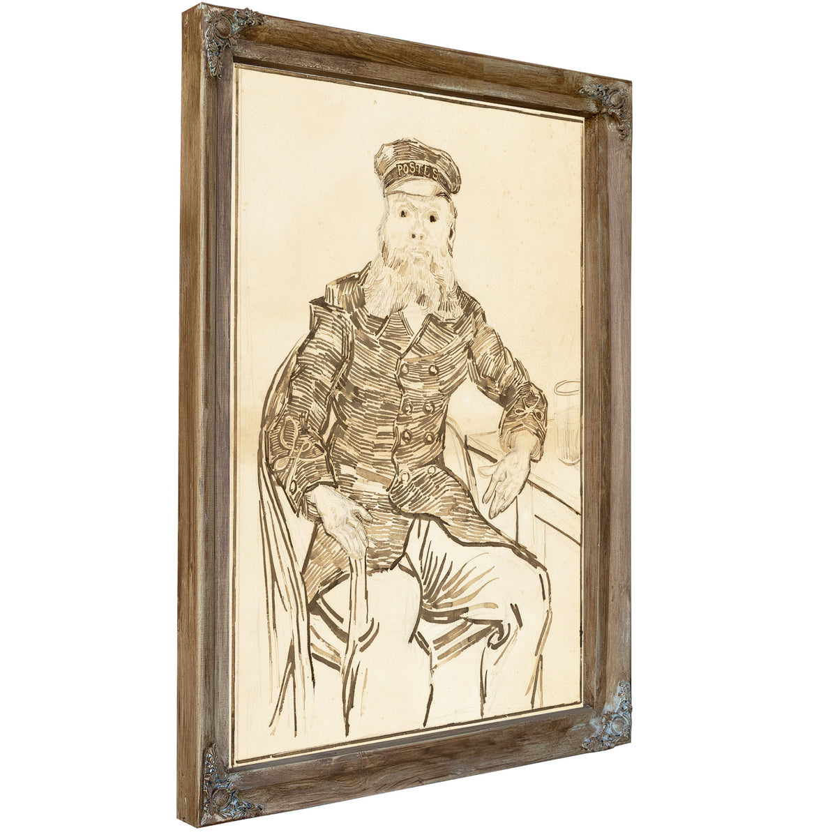 The Postman Joseph Roulin 1888 By Vincent van Gogh