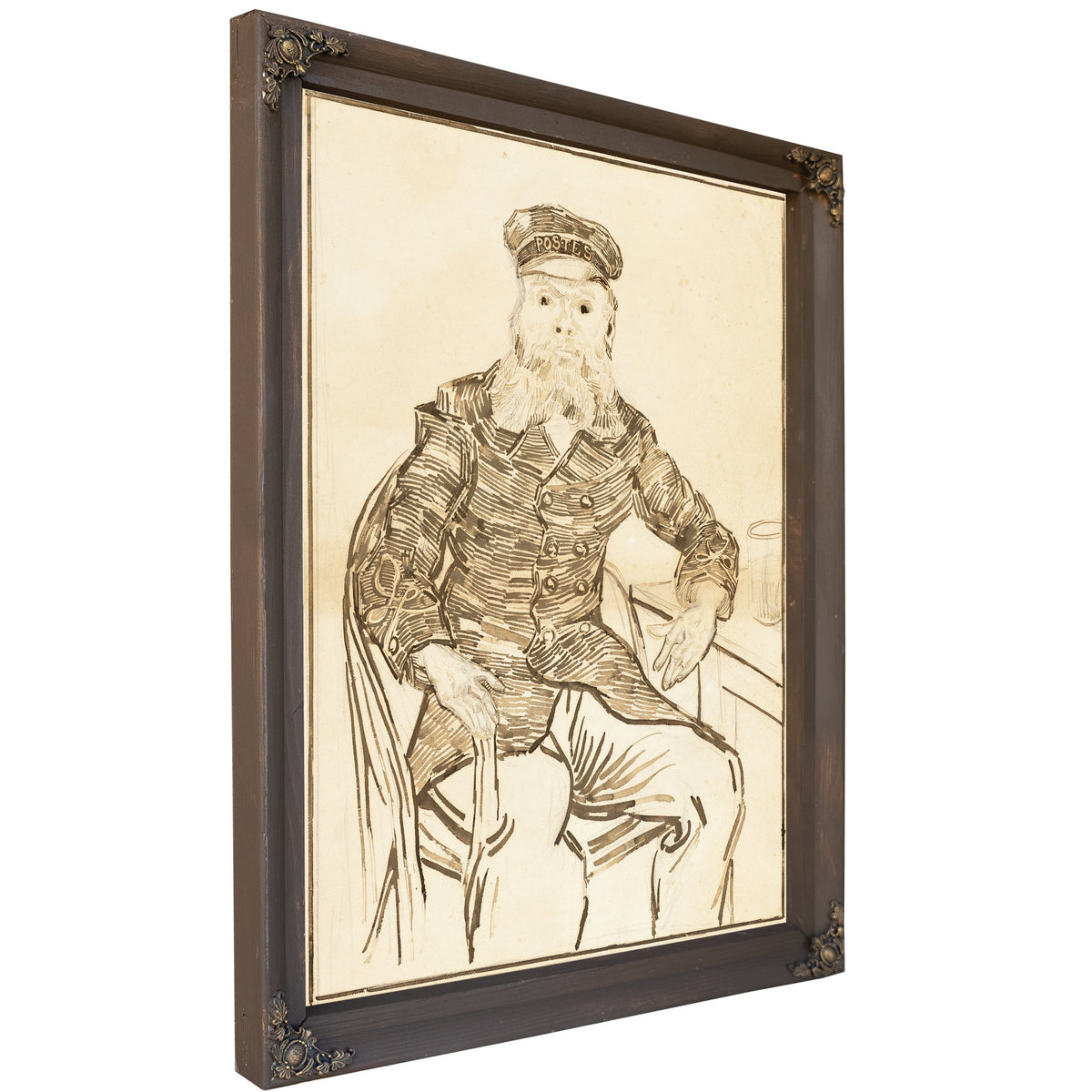 The Postman Joseph Roulin 1888 By Vincent van Gogh