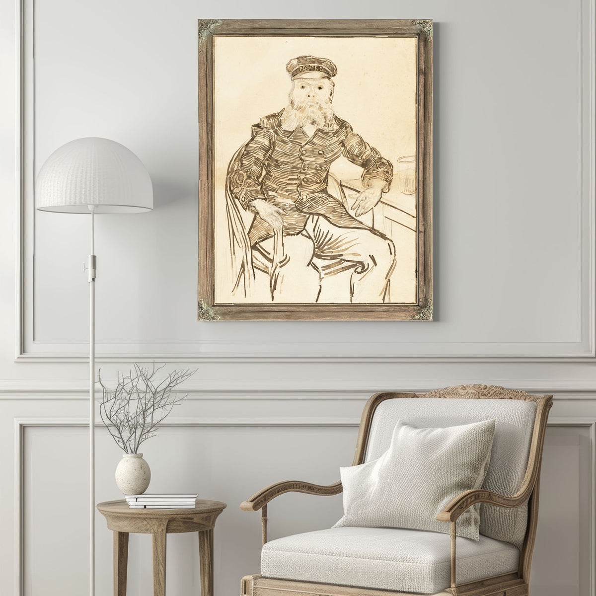 The Postman Joseph Roulin 1888 By Vincent van Gogh