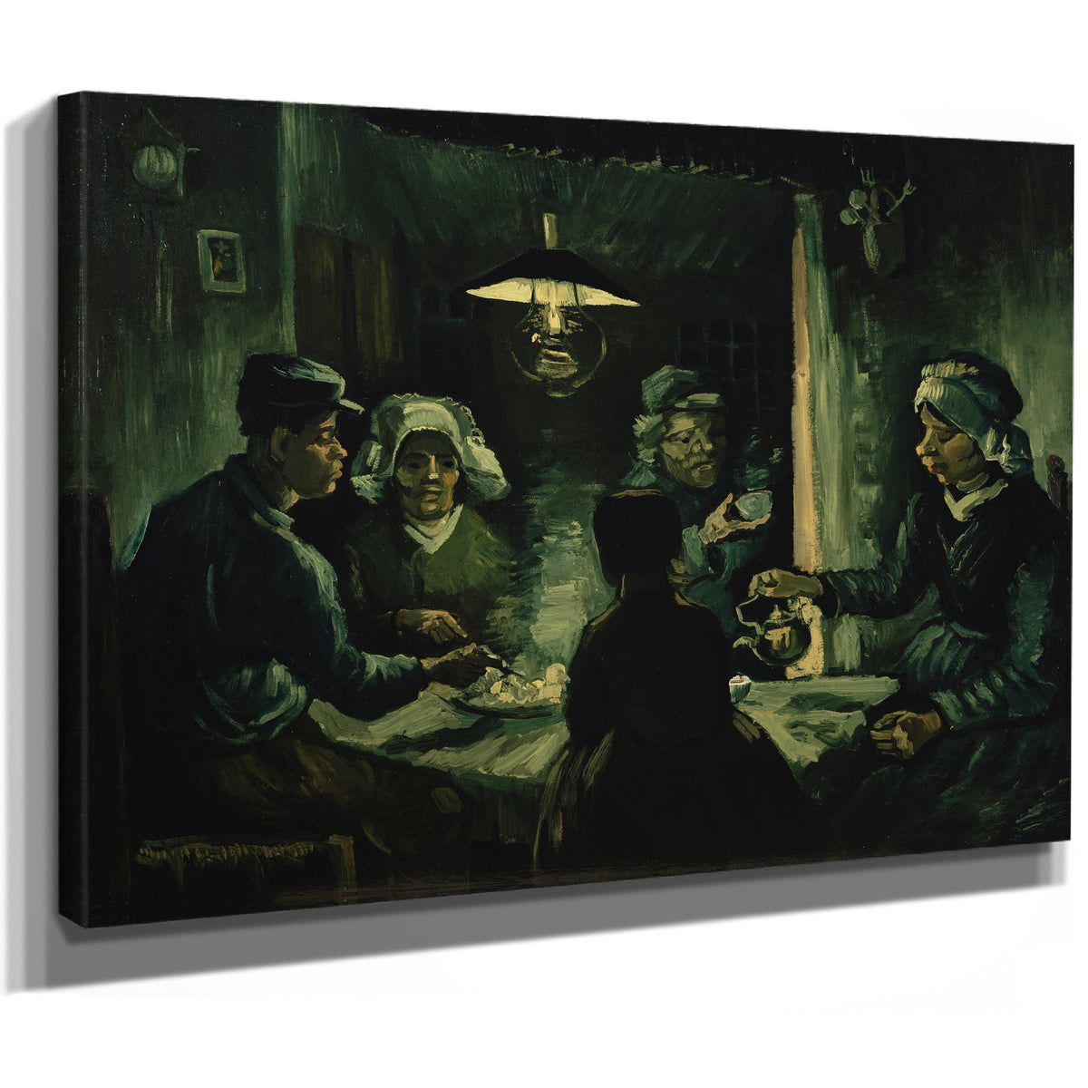 The Potato Eaters 1885 By Vincent van Gogh