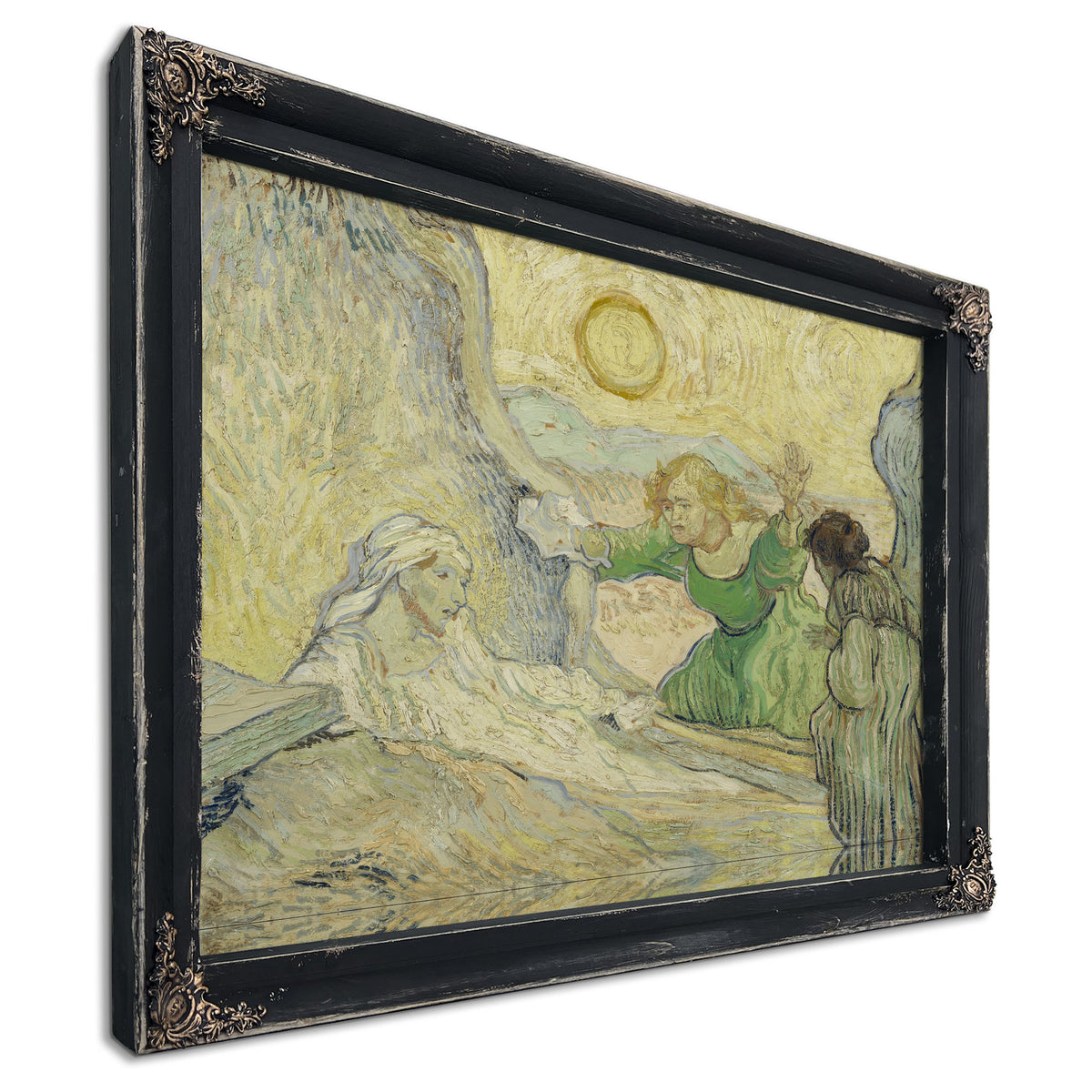 The Raising Lazarus After Rembrandt By Vincent van Gogh