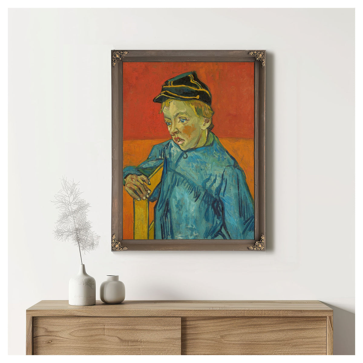 The Schoolboy Camille Roulin 1888 By Vincent van Gogh