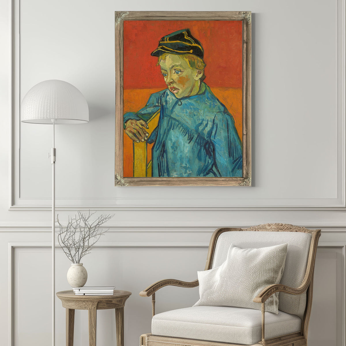The Schoolboy Camille Roulin 1888 By Vincent van Gogh