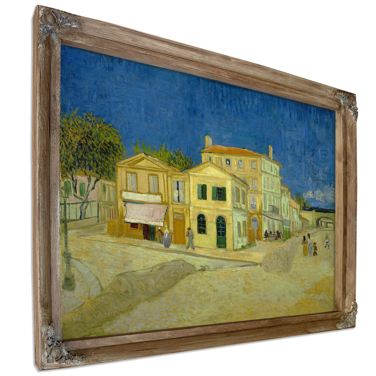 The Yellow House Street By Vincent van Gogh