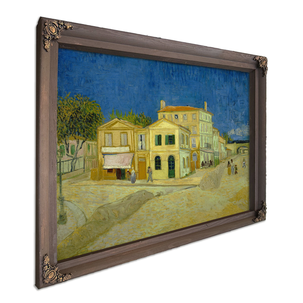 The Yellow House Street By Vincent van Gogh