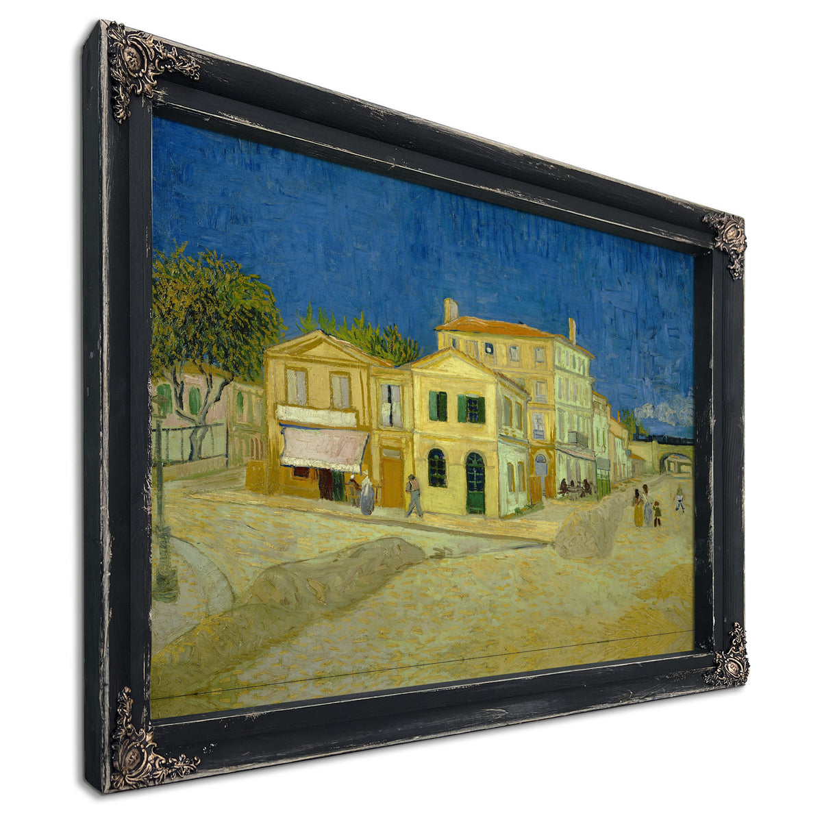 The Yellow House Street By Vincent van Gogh