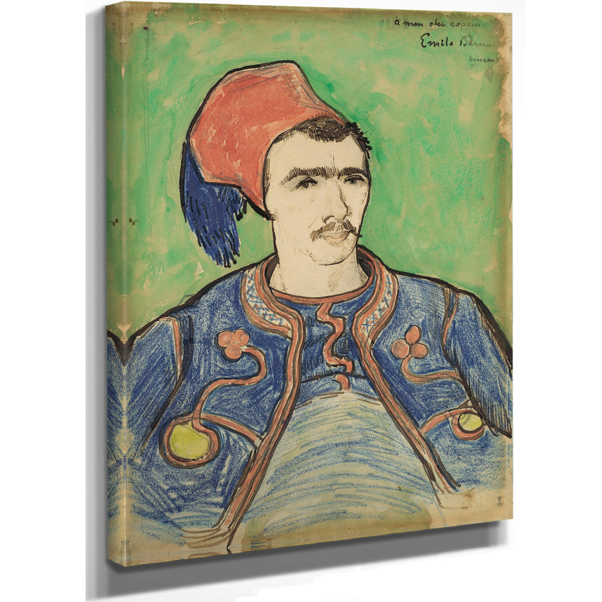 The Zouave 1888 By Vincent van Gogh