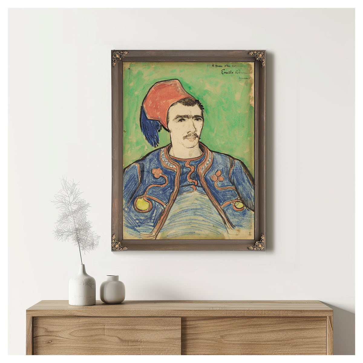 The Zouave 1888 By Vincent van Gogh