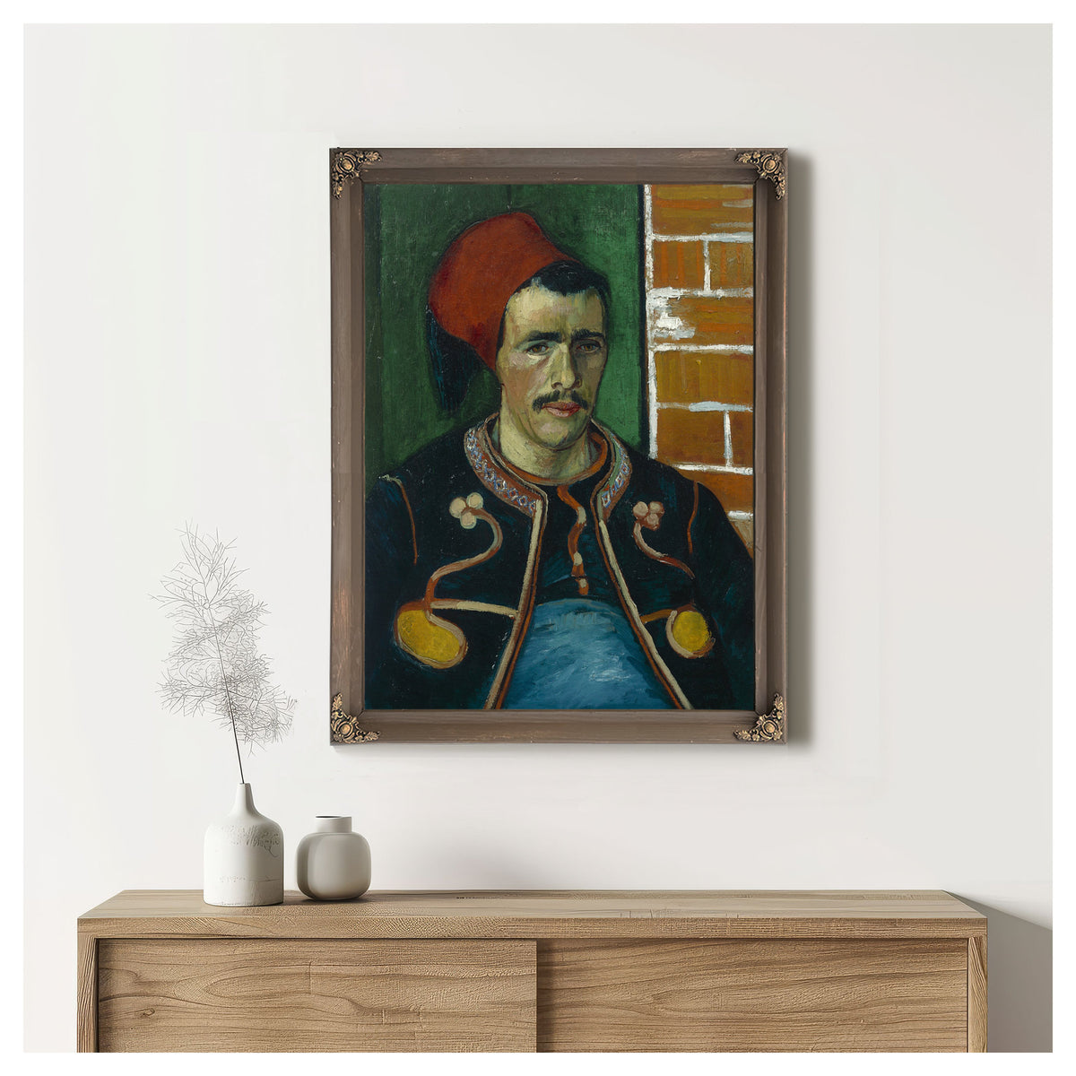 The Zouave By Vincent van Gogh