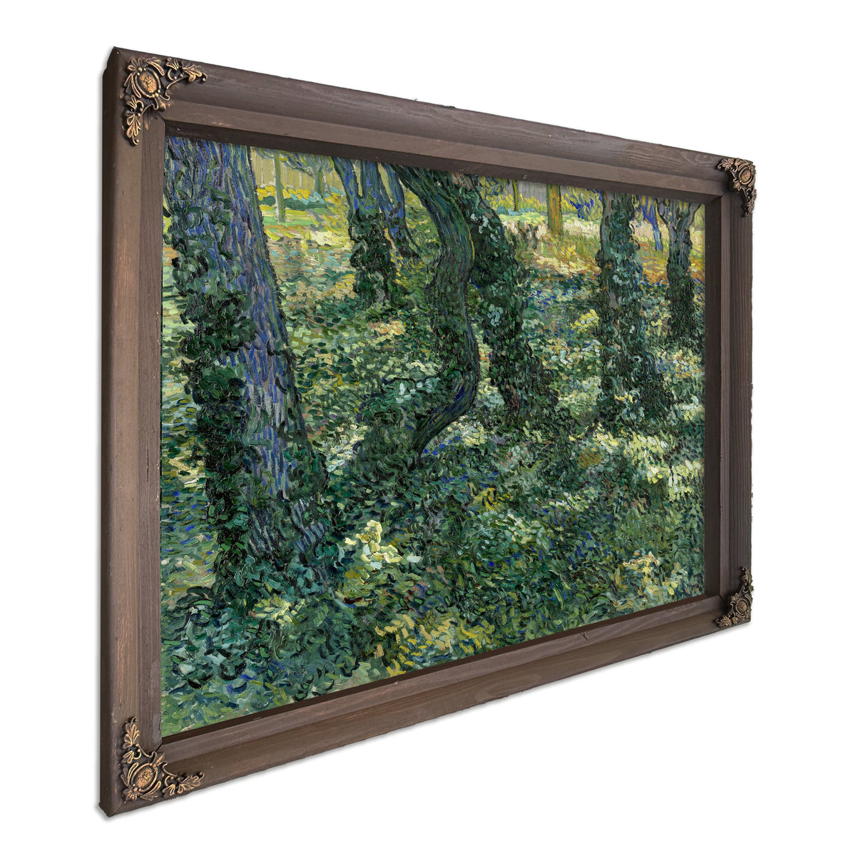 Undergrowth By Vincent van Gogh
