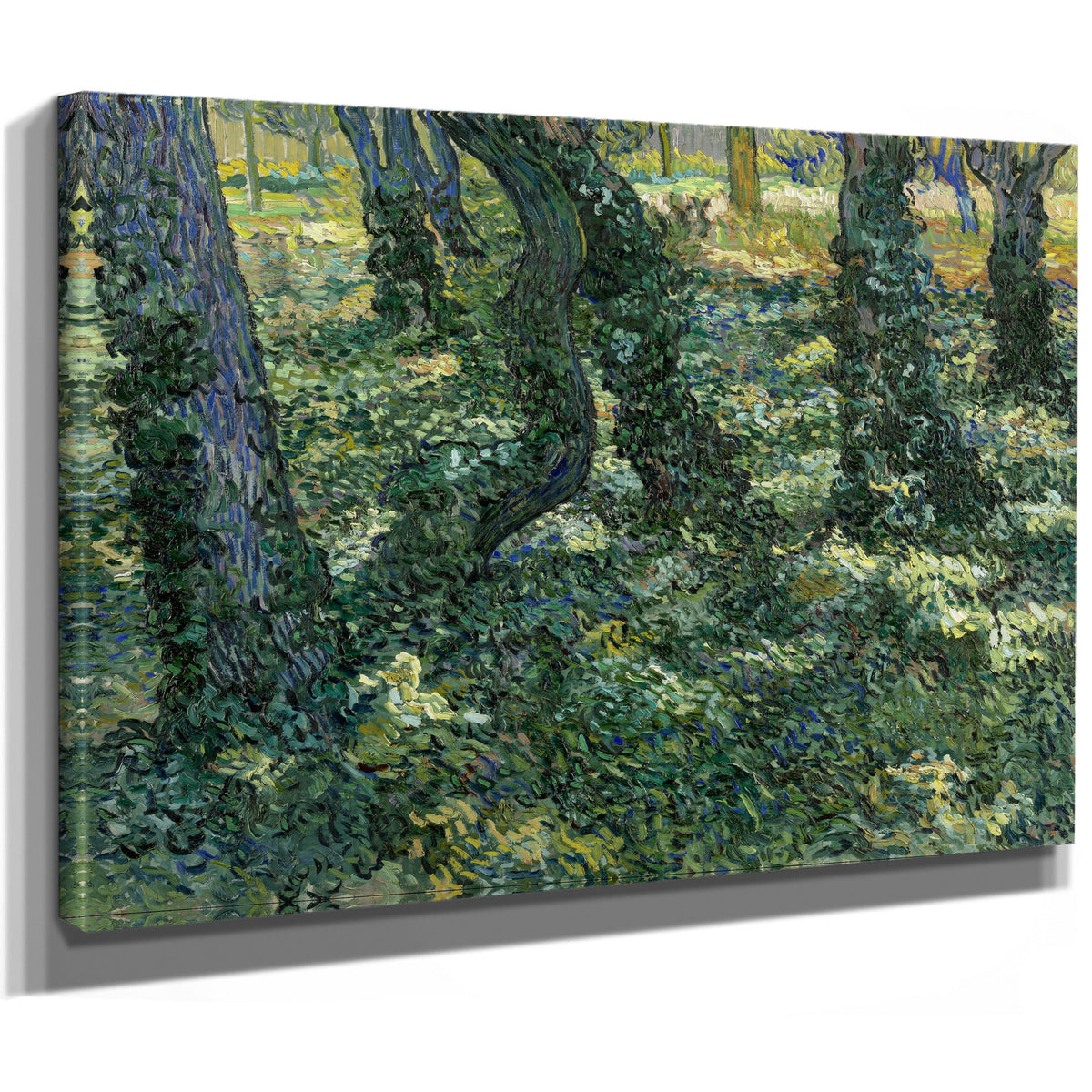 Undergrowth By Vincent van Gogh