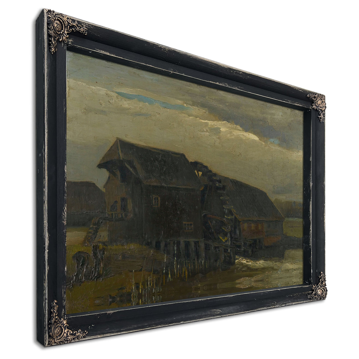 Water Mill Opwetten 1884 By Vincent van Gogh