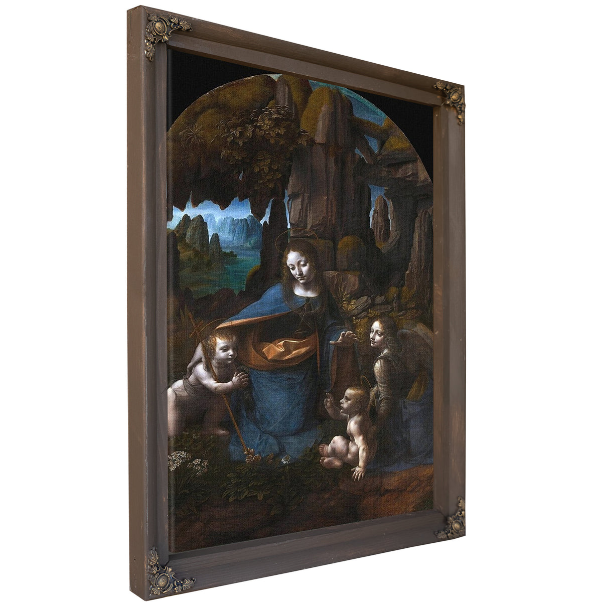 Virgin Of The Rocks By Leonardo Da Vinci