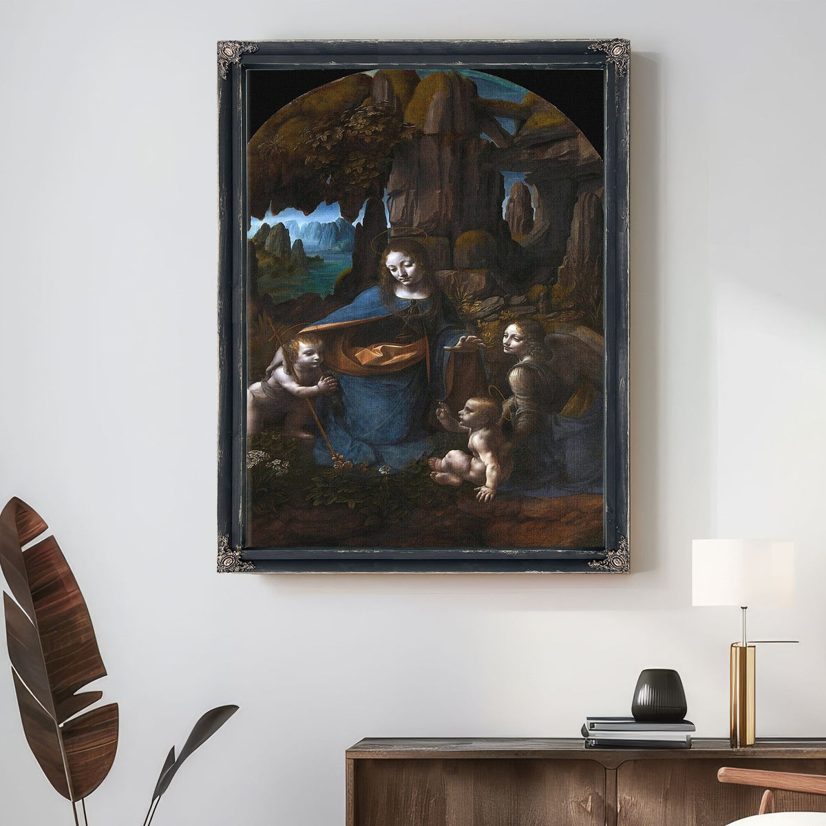 Virgin Of The Rocks By Leonardo Da Vinci