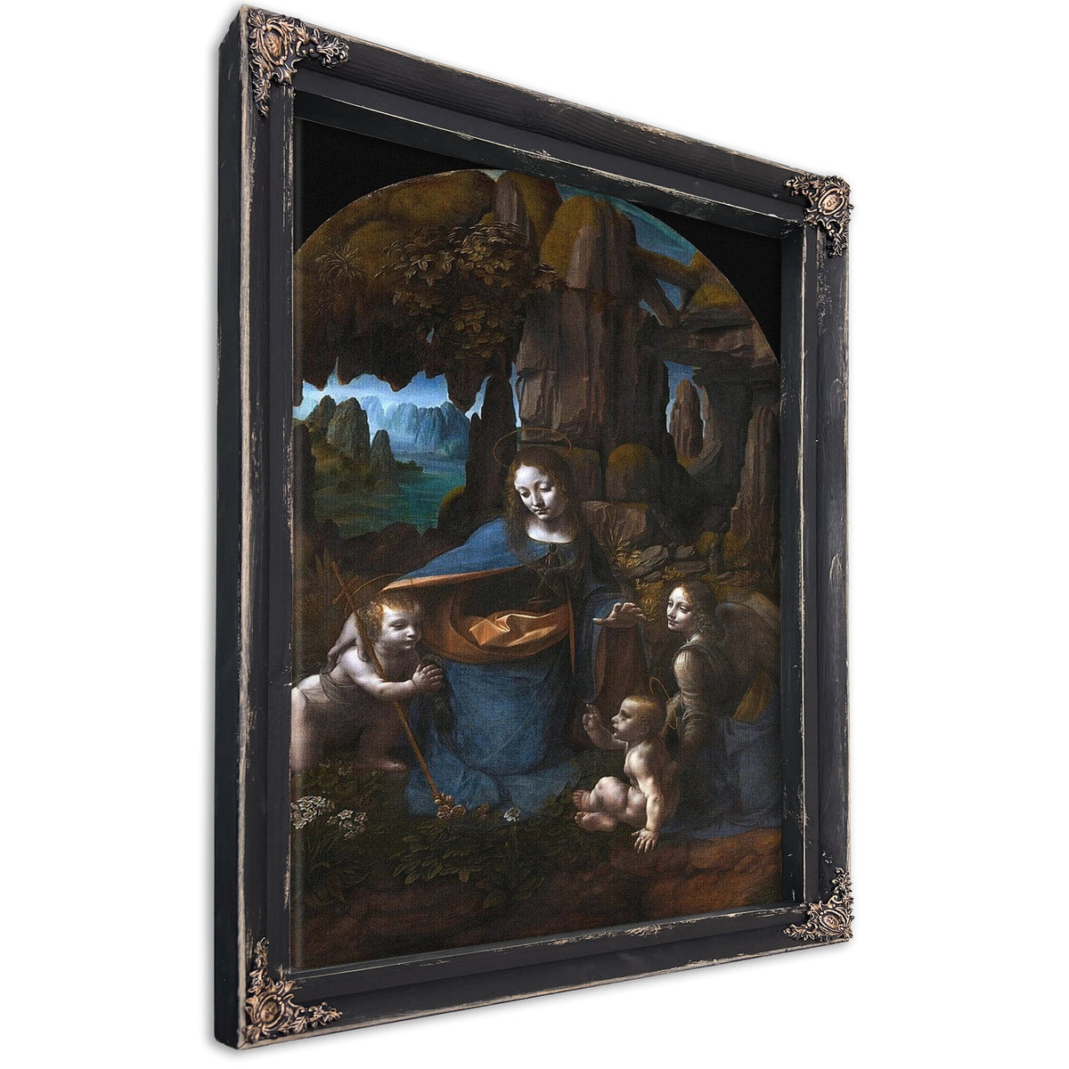 Virgin Of The Rocks By Leonardo Da Vinci