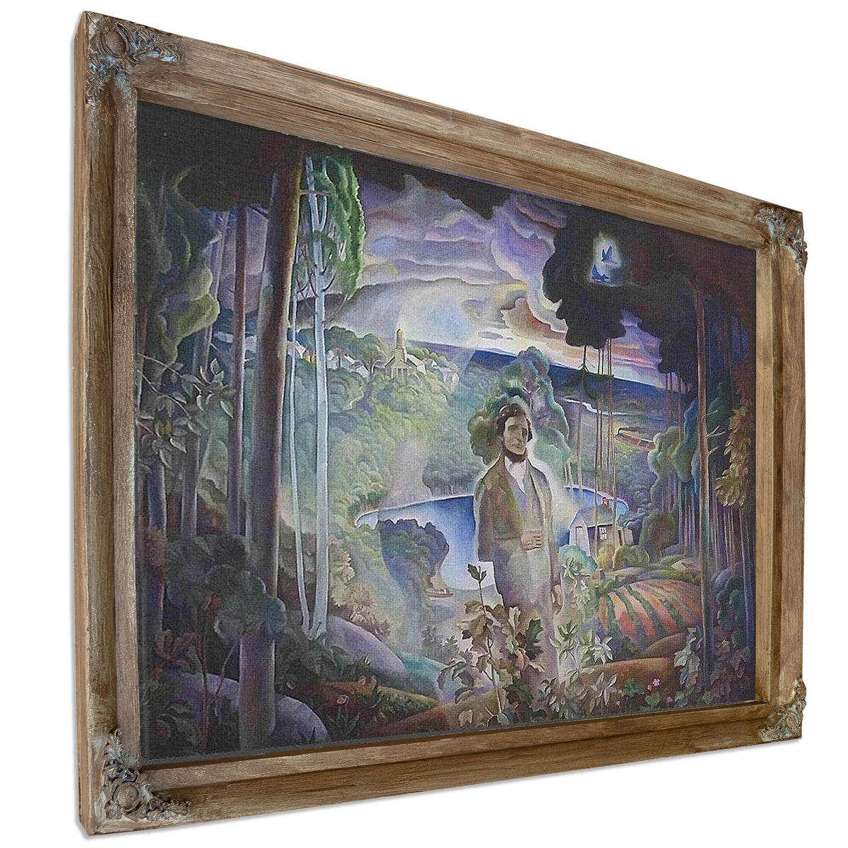 Walden Pond Revisited By N.C. Wyeth