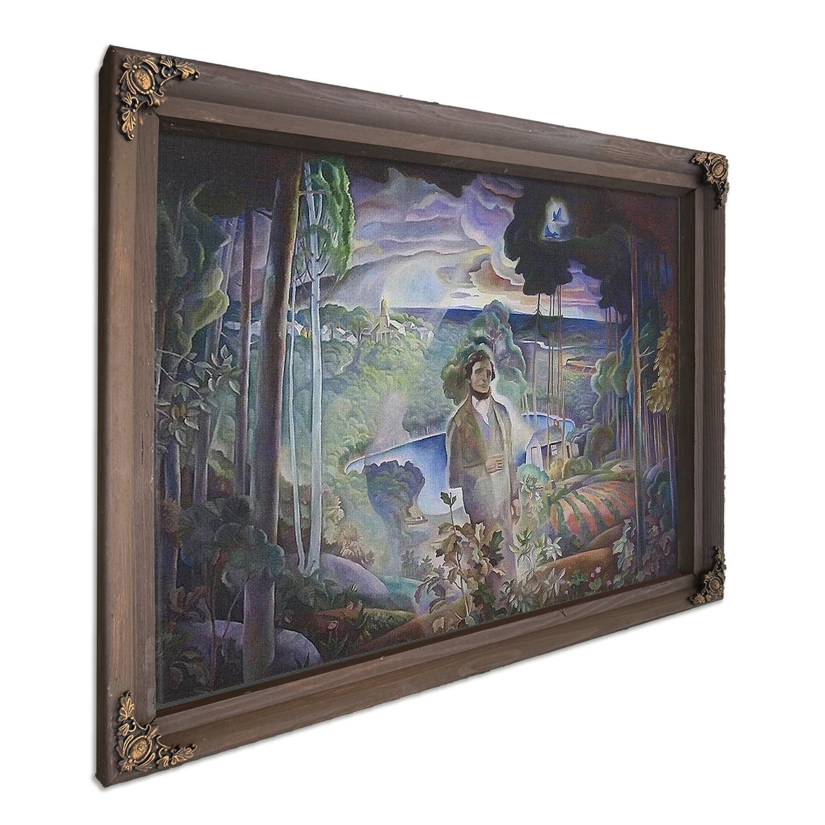 Walden Pond Revisited By N.C. Wyeth