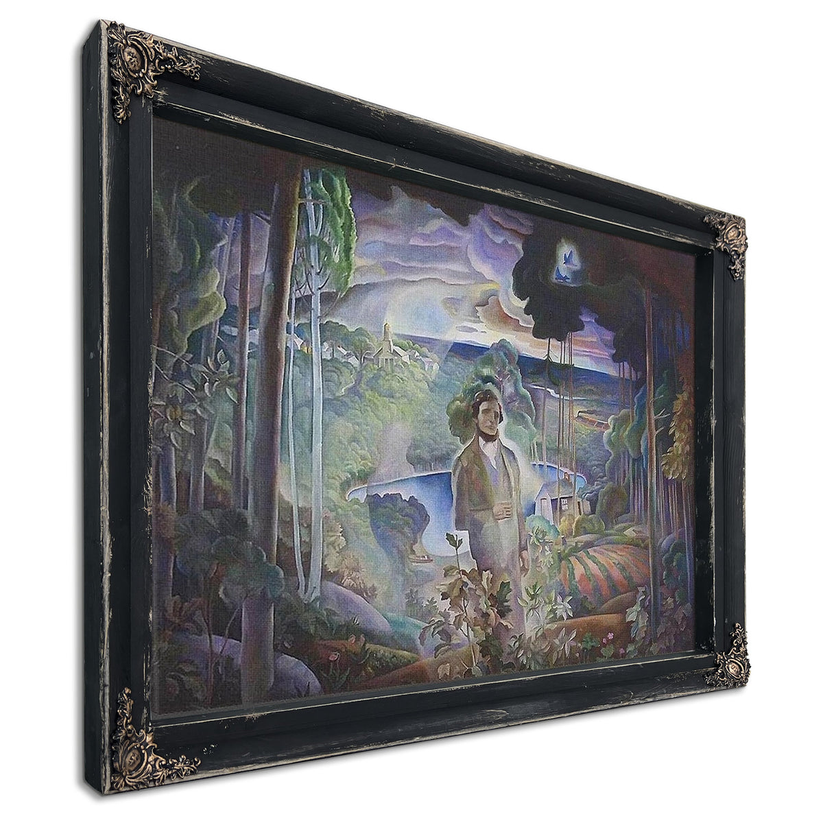 Walden Pond Revisited By N.C. Wyeth