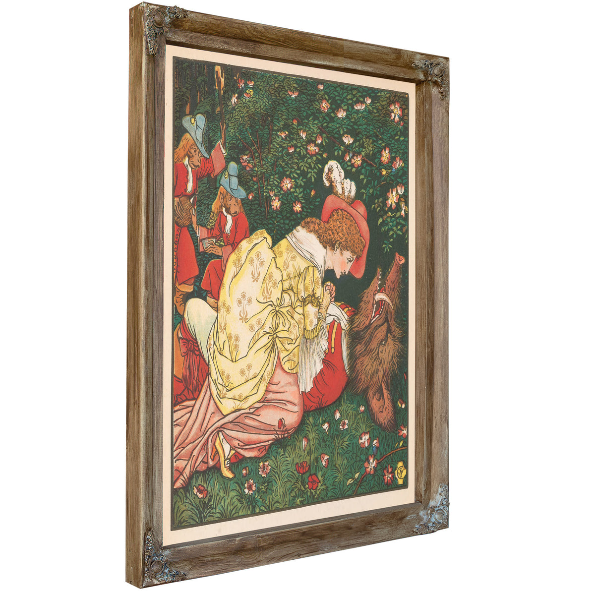 Beauty the Beast Plate 05 1896 By Walter Crane